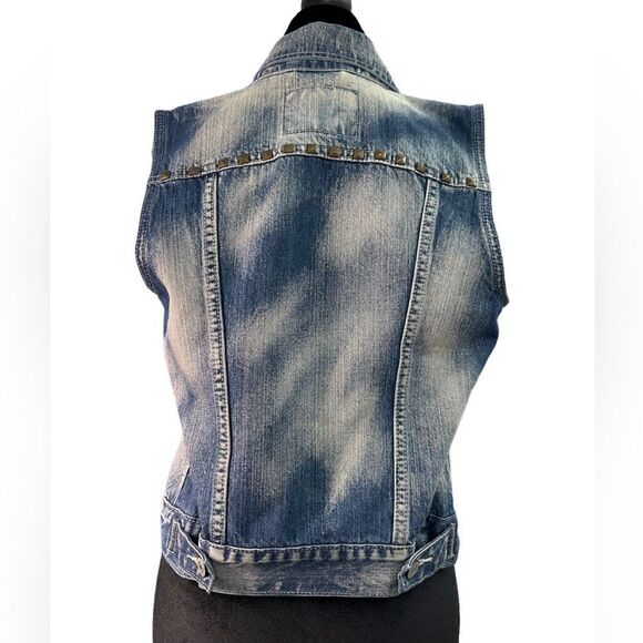 Levi Distressed Denim Women’s Vest (M) - Picture 3 of 7